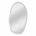 Foundry Oval Mirror White