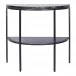 Aurora Side Table Black Marble