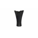 Yeri Black Cast Aluminum Vase