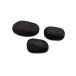 Breton Black Cast Aluminum Wall Sculpture Set of 3