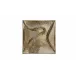 Bode Aged Brass Wall Sculpture