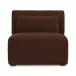 Amelia Slipper Chair Chestnut