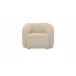 Faye Beige Boucle Accent Chair
