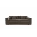 Kiran Warm Charcoal Sleeper Sofa