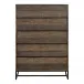 Elena 5 Drawer Chest Brown