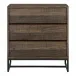 Elena 3 Drawer Nightstand Brown