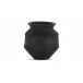 Astra Black Terracotta Vessel