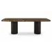 Daphne Dark Emperador Marble Dining Table Large