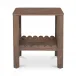 Wiley Side Table Vintage Brown