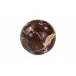 Odessa Red Levanto Marble Sphere Tabletop Accent