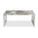 Rosa Torrento Marble Coffee Table