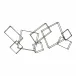 Squares Wall Décor Black