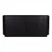 Povera 4 Door Sideboard Black