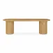 Povera Dining Bench Natural Oak