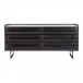 Paloma 6 Drawer Dresser Black