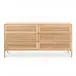 Teeda 6 Drawer Dresser Natural