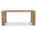 Segment Wood Heritage Brown Dining Table Small
