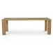 Segment Wood Heritage Brown Dining Table