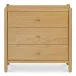 Billy 3 Drawer Nightstand Natural