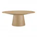 Otago Oval Dining Table Natural Oak