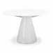 Otago Round Dining Table White