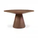 Otago Round 54 in Dining Table Walnut Brown