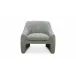 Kenzie Slated Moss Accent Chair