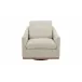 Linden Soft Beige Swivel Chair