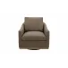 Linden Soft Taupe Swivel Chair