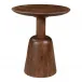 Nels End Table Dark Brown