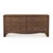 Mabel Dark Brown 6 Drawer Dresser