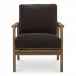 Fearne Accent Chair Dark Brown
