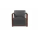 Barnes Black Accent Chair