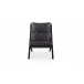 Preston Black Accent Chair