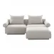 Rosello Nook Modular Sectional Light Grey