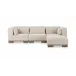June Oatmeal Lounge Modular Sectional