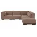 June Dark Brown Dream Modular Sectional