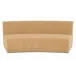 Naomi Golden Yellow Concave Sofa
