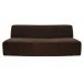 Naomi Dark Brown Convex Sofa