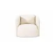 Cecil Warm White Accent Chair