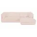 Mischa Light Beige Sectional Right