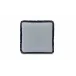 Yasmin Light Blue Faux Mohair Square Cushion