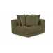 Davie Olive Corner Chair