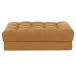 Davie Golden Yellow Ottoman