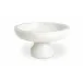 Palermo White Marble Pedestal Bowl