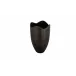 Athena Blackened Bronze Cast Aluminum Vase