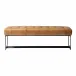 Wyatt Leather Bench