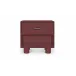 Jolene Deep Red Nightstand
