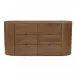 Theo 6 Drawer Dresser Brown