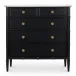 Eleanor 5 Drawer Chest Black